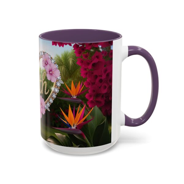 Our "Faith" 'Diamond Ring Heart' Inspirational design Accent Coffee Mug, Perfect for Wedding Gifts, Love & Faith Decor, Philippians 4:8 - Image 58