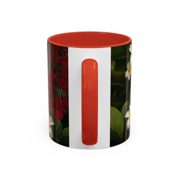 Our "Amen" Inspirational 'Solid Pink Heart' design Accent Coffee Mug, Perfect for Wedding Gifts, Love & Faith Decor, Philippians 4:8 - Image 16