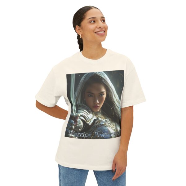 Our Inspirational "Warrior Princess" 'Diana' Biblical Christian Unisex Oversized Boxy Tshirt for Men and Women, Boxy Top, Unisex Tee Shirt - Image 14