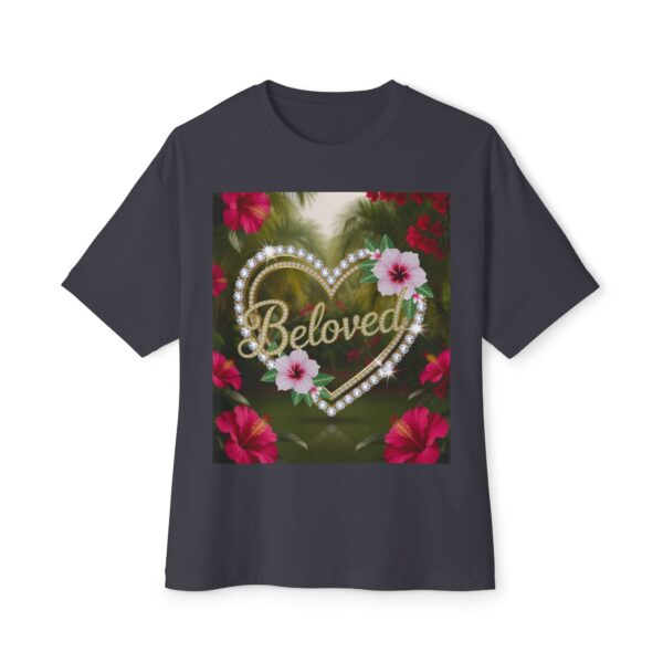 Our "BELOVED" Biblical 'Garden' Unisex Tee Inspirational Christian Tshirt for Men and Women, Oversized Shirt, Boxy Top Tee Shirt - Image 21