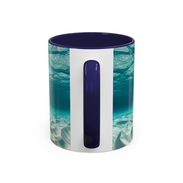 Our "Dolphins at Rest" design Accent Coffee Mug, Perfect for Wedding Gifts, Inspirational Decor, Beauty of God's Creation, Tea Cup, Ceramic - Image 8