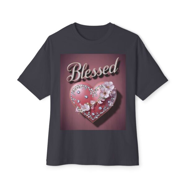 Our "BLESSED" Biblical Unisex Tee - Inspirational Christian Tshirt for Men and Women, Religious Oversized Shirt, Boxy Top, Unisex Tee Shirt, - Image 21
