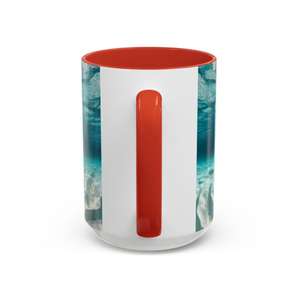 Our "Dolphins at Rest" design Accent Coffee Mug, Perfect for Wedding Gifts, Inspirational Decor, Beauty of God's Creation, Tea Cup, Ceramic - Image 32
