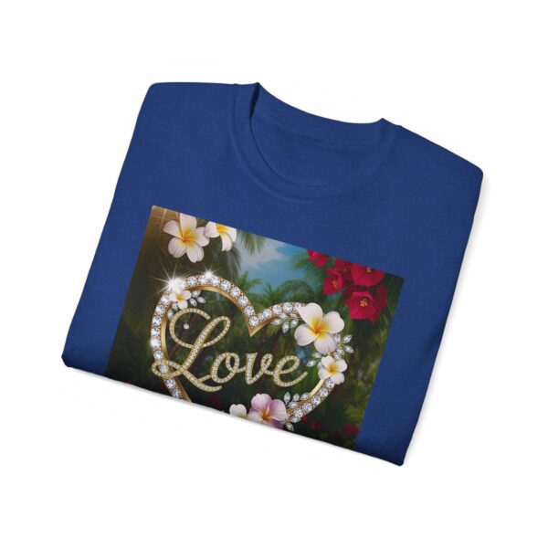 Our "Love" Inspirational 'Diamond Ring Heart' Design Vintage Christian Faith Apparel Unisex Cotton T-Shirt Thoughtful Quote, Philippians 4:8 - Image 40