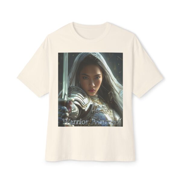 Our Inspirational "Warrior Princess" 'Diana' Biblical Christian Unisex Oversized Boxy Tshirt for Men and Women, Boxy Top, Unisex Tee Shirt - Image 12