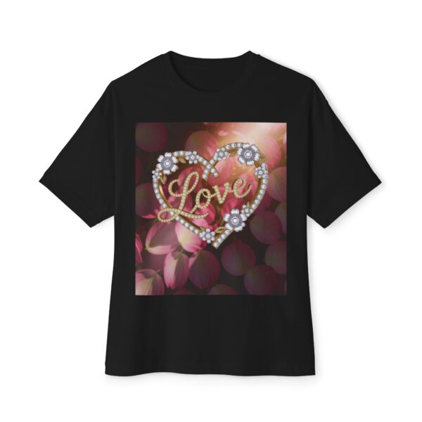 Our "LOVE" Biblical 'Petals' Unisex Tee, Inspirational, Christian Tshirt, Oversized Shirt, Boxy Top! - Image 9