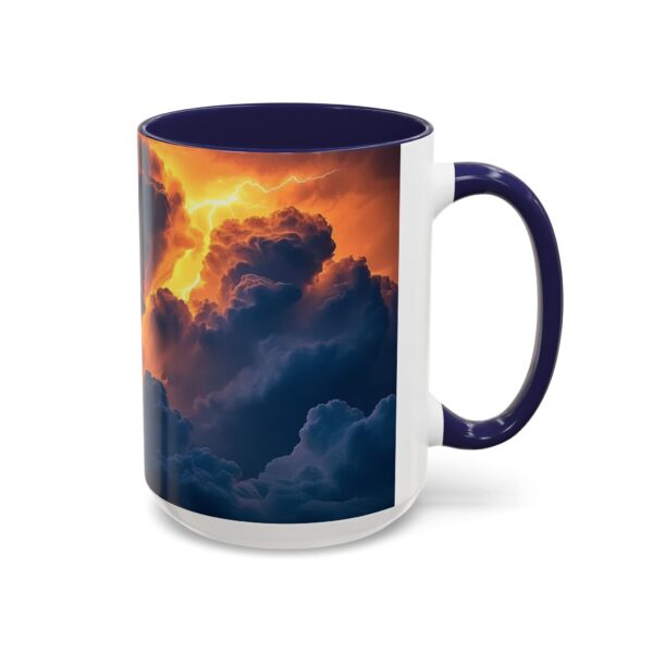 Our "Storm Light" design Accent Coffee Mug, Perfect for Wedding Gifts, Inspirational Decor, Beauty of God's Creation, Tea Cup, Ceramic - Image 22