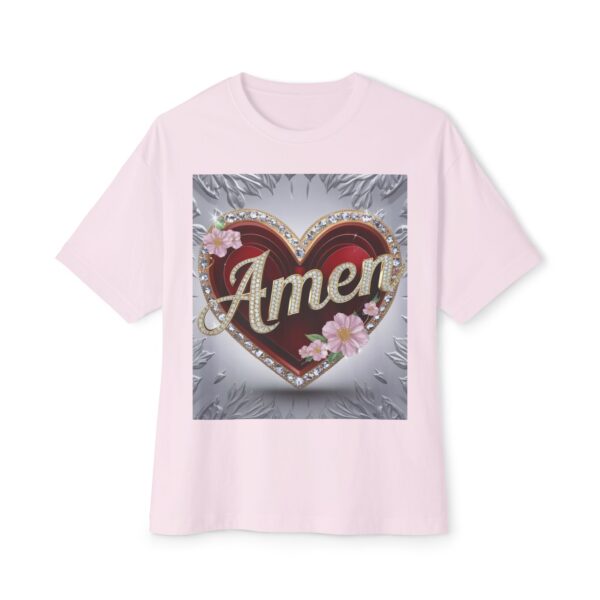 Our "AMEN" Biblical Unisex Tee Inspirational Christian Tshirt for Men and Women, Oversized Shirt, Boxy Top, Unisex Tee Shirt - Image 9