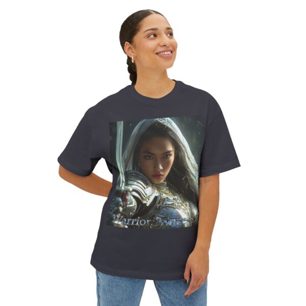 Our Inspirational "Warrior Princess" 'Diana' Biblical Christian Unisex Oversized Boxy Tshirt for Men and Women, Boxy Top, Unisex Tee Shirt - Image 22
