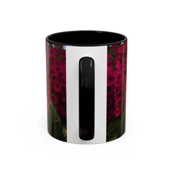 Our "Faith" 'Diamond Ring Heart' Inspirational design Accent Coffee Mug, Perfect for Wedding Gifts, Love & Faith Decor, Philippians 4:8 - Image 4