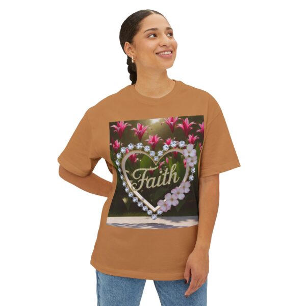 Our "Faith" Biblical 'Garden' Unisex Tee, Inspirational, Christian Tshirt, Oversized Shirt, Boxy Top! - Image 19