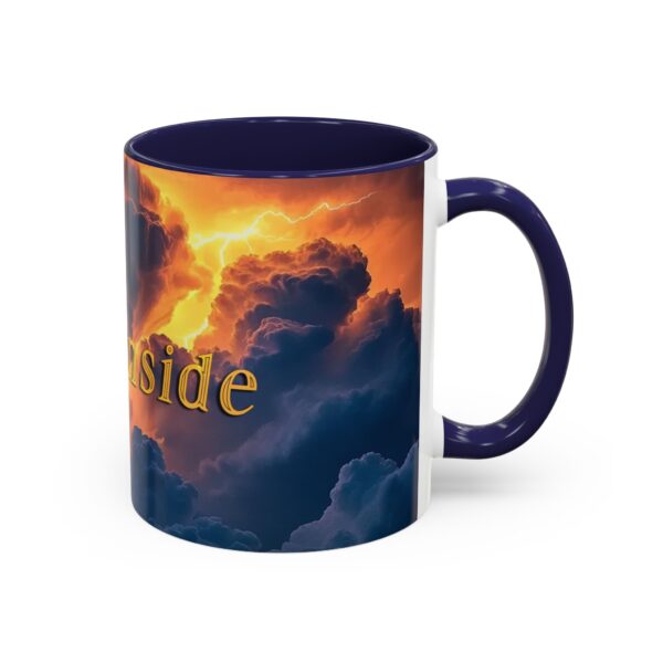 Our 'Storm Light' "Fire Inside" design Accent Coffee Mug, Perfect for Wedding Gifts, Inspirational Beauty of God's Creation, Tea Cup Ceramic - Image 6