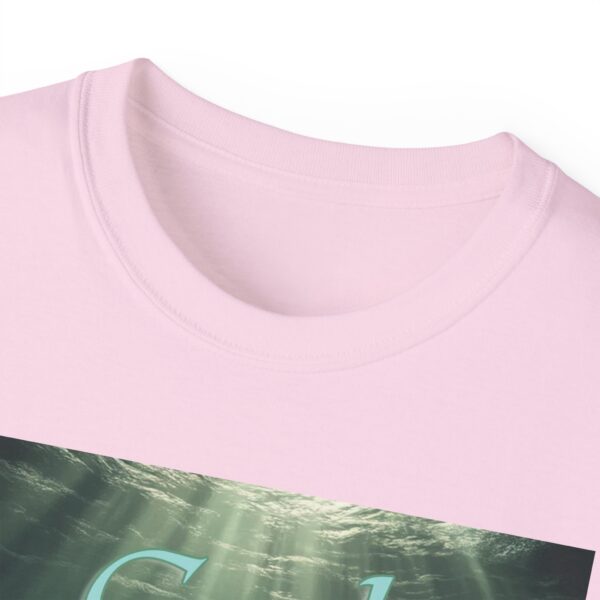 Our "God WILL Provide" design with a Fish with a Coin in its mouth Inspirational Christian Unisex Cotton T-Shirt, Faith Spiritual Apparel - Image 51