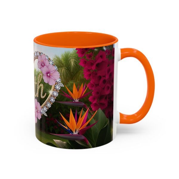 Our "Faith" 'Diamond Ring Heart' Inspirational design Accent Coffee Mug, Perfect for Wedding Gifts, Love & Faith Decor, Philippians 4:8 - Image 42