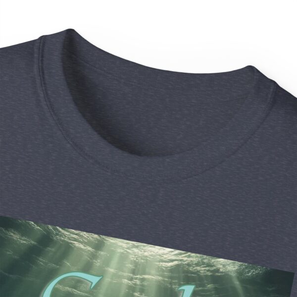 Our "God WILL Provide" design with a Fish with a Coin in its mouth Inspirational Christian Unisex Cotton T-Shirt, Faith Spiritual Apparel - Image 43