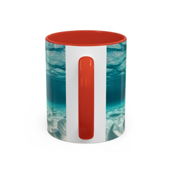 Our "Dolphins at Rest" design Accent Coffee Mug, Perfect for Wedding Gifts, Inspirational Decor, Beauty of God's Creation, Tea Cup, Ceramic - Image 16