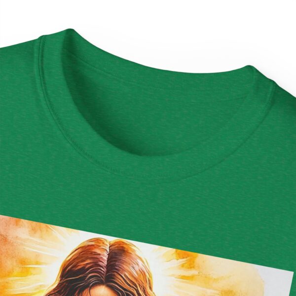 Our "God is Love" series with Jesus hugging a SMALL FAMILY Inspirational Christian Unisex Cotton T-Shirt, Faith Spiritual Apparel, Love Gift - Image 32