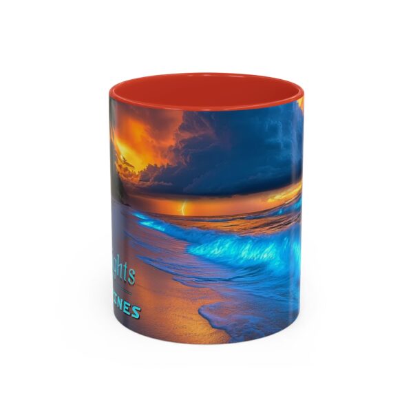 Our "Night Lights-Philippines" design Accent Coffee Mug, Perfect for Wedding Gifts, Inspirational Decor Beauty of God's Creation Tea Ceramic - Image 13