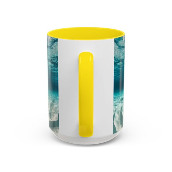 Our "Dolphins at Rest" design Accent Coffee Mug, Perfect for Wedding Gifts, Inspirational Decor, Beauty of God's Creation, Tea Cup, Ceramic - Image 64