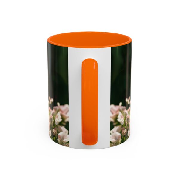 Our "Amen" Inspirational 'Elaborate Red Flowers Heart' design Accent Coffee Mug, Perfect for Wedding Gifts, Love & Faith Decor, Philippians 4:8 - Image 44