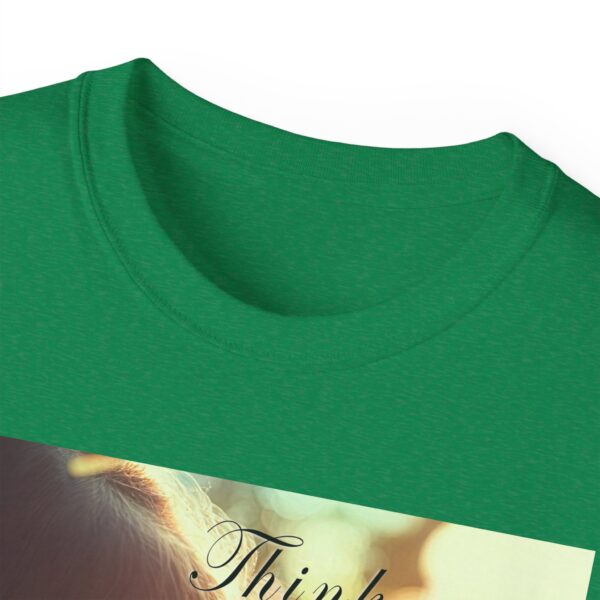 Inspirational 'Kitten Kisses' "Think on these things" Vintage Christian Faith Apparel Unisex Cotton T-Shirt, Pet Lover Cute Thoughtful Quote - Image 31