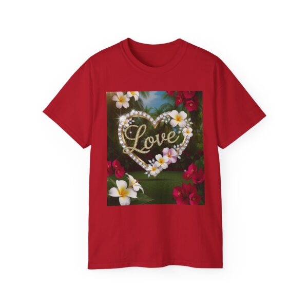 Our "Love" Inspirational 'Diamond Ring Heart' Design Vintage Christian Faith Apparel Unisex Cotton T-Shirt Thoughtful Quote, Philippians 4:8 - Image 57