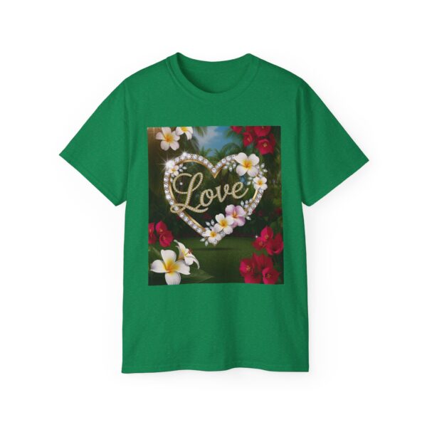Our "Love" Inspirational 'Diamond Ring Heart' Design Vintage Christian Faith Apparel Unisex Cotton T-Shirt Thoughtful Quote, Philippians 4:8 - Image 29