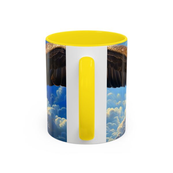 Our inspirational 'Soaring Eagle' and Psalm 103:5 'your youth is renewed like the eagles' design Ceramic Accent Coffee Mug Design is Perfect for Wedding Gifts, Inspirational Decor - Image 52
