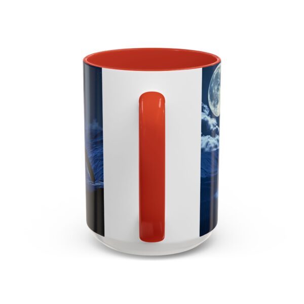 Our inspirational 'Wolf Moon' Ceramic Accent Coffee Mug Design is Perfect for Wedding Gifts, Inspirational Decor - Image 32