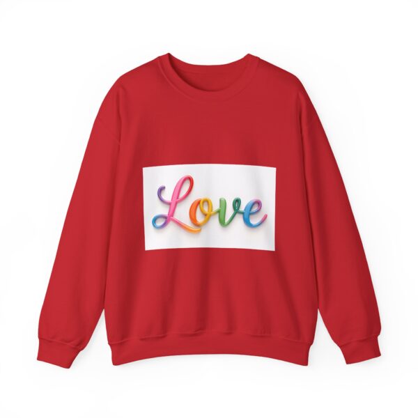 Crewneck Sweatshirt-with our inspirational "Love" Design!! Vintage Inspired Faith Apparel, Gospel Fashion Unisex Heavy - Image 21