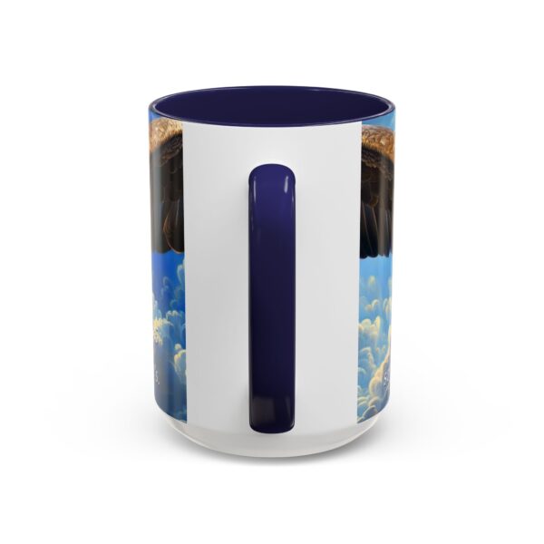 Our inspirational 'Soaring Eagle' and Psalm 103:5 'your youth is renewed like the eagles' design Ceramic Accent Coffee Mug Design is Perfect for Wedding Gifts, Inspirational Decor - Image 24