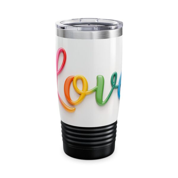 Our inspirational "Love" Design Tumbler | 20oz Inspirational Travel Mug, Motivational Drinkware, Perfect for Gifting - Image 11