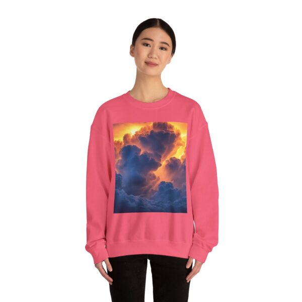 Crewneck Sweatshirt-with our Inspirational 'Storm Light' Design!! Vintage Inspired Faith Apparel, Gospel Fashion Unisex Heavy Beauty of Creation - Image 3