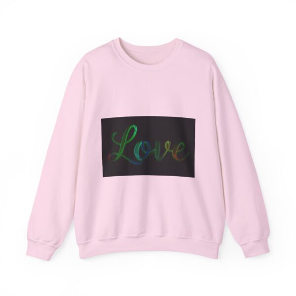 Crewneck Sweatshirt-with our inspirational "Love" 'light in darkness' Design!! Vintage Inspired Faith Apparel, Gospel Fashion Unisex Heavy - Image 19