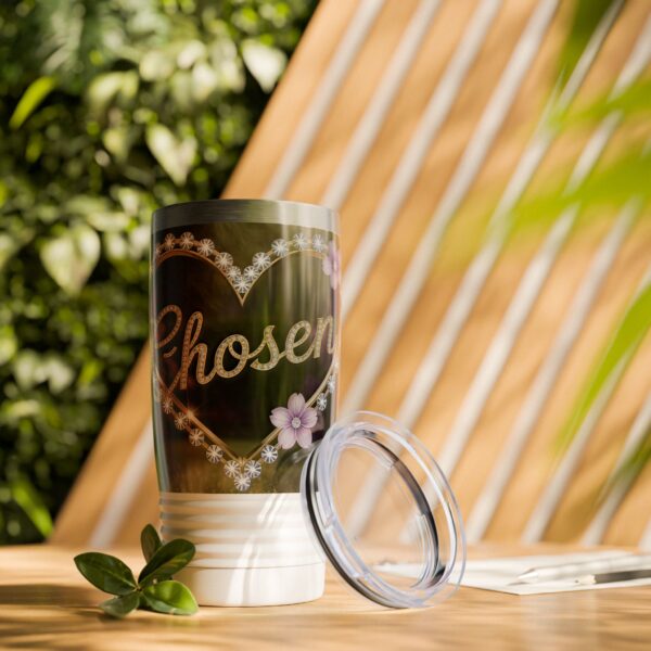 Our "Beloved" 'Diamond Ring Heart' Tumbler | 20oz Inspirational Travel Mug, Motivational Drinkware, Perfect for Gifting - Image 6