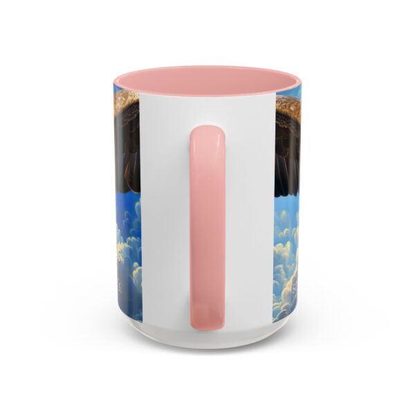 Our inspirational 'Soaring Eagle' and Psalm 103:5 'your youth is renewed like the eagles' design Ceramic Accent Coffee Mug Design is Perfect for Wedding Gifts, Inspirational Decor - Image 28