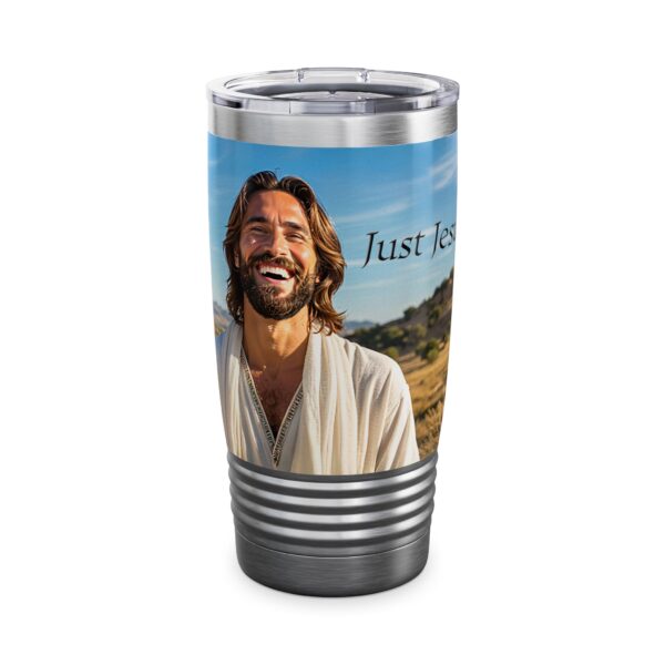 Our inspirational "Just Jesus" Design Tumbler | 20oz Inspirational Travel Mug, Motivational Drinkware, Perfect for Gifting - Image 7