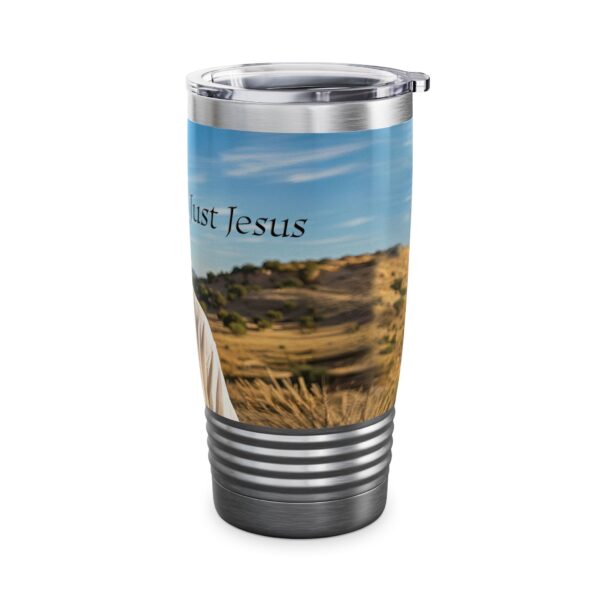 Our inspirational "Just Jesus" Design Tumbler | 20oz Inspirational Travel Mug, Motivational Drinkware, Perfect for Gifting - Image 10