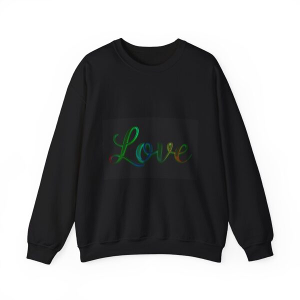 Crewneck Sweatshirt-with our inspirational "Love" 'light in darkness' Design!! Vintage Inspired Faith Apparel, Gospel Fashion Unisex Heavy - Image 8