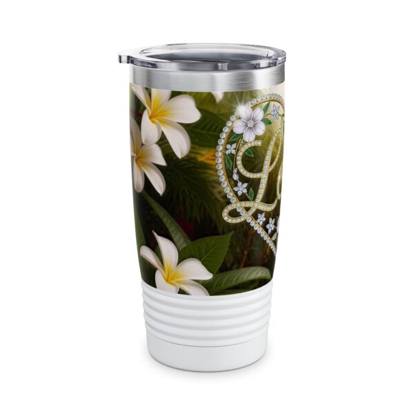 Our "Love" 'Diamond Ring Heart' Tumbler | 20oz Inspirational Travel Mug, Motivational Drinkware, Perfect for Gifting - Image 2