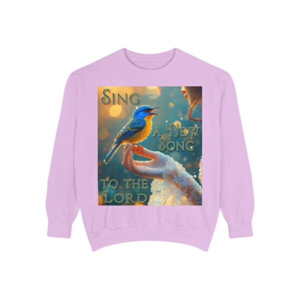 Sweatshirt Unisex Inspirational our 'Song Bird' "Sing a New Song" design! Christian Apparel, Faith-Based Comfort, Jumper, Gift for Believers - Image 27