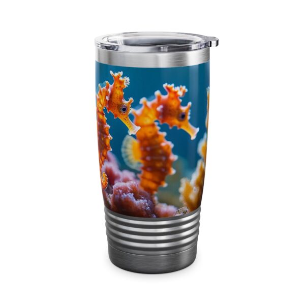 Our 'Seahorses' Tumbler | 20oz Inspirational Travel Mug, Motivational Drinkware, Perfect for Gifting - Image 10