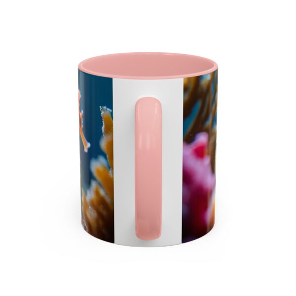 Our 'Seahorses' design Accent Coffee Mug, Perfect for Wedding Gifts, Inspirational Decor Beauty of God's Creation Tea Ceramic - Image 12