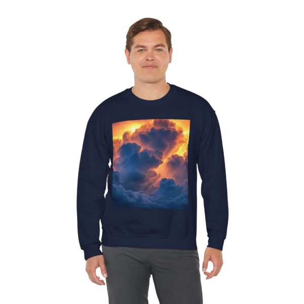Crewneck Sweatshirt-with our Inspirational 'Storm Light' Design!! Vintage Inspired Faith Apparel, Gospel Fashion Unisex Heavy Beauty of Creation - Image 18