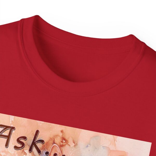 Our "Ask ...and ye shall receive" Matt 7:7 featuring a Maine Coon Cat asking for a treat! Vintage Christian Faith Apparel Unisex Cotton T-Shirt, Thoughtful Quote, Philippians 4:8 - Image 60