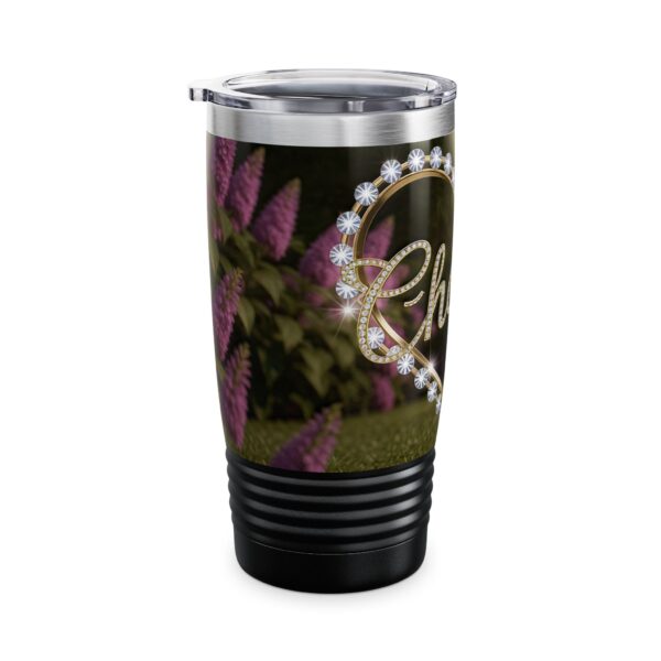Our "Beloved" 'Diamond Ring Heart' Tumbler | 20oz Inspirational Travel Mug, Motivational Drinkware, Perfect for Gifting - Image 12