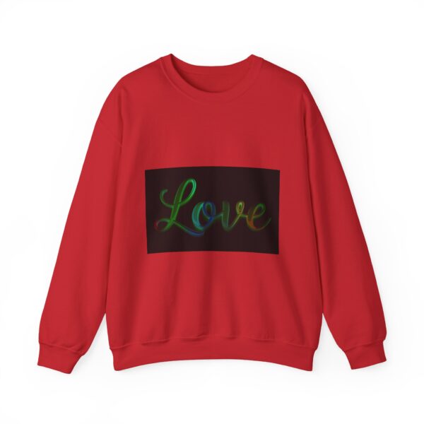 Crewneck Sweatshirt-with our inspirational "Love" 'light in darkness' Design!! Vintage Inspired Faith Apparel, Gospel Fashion Unisex Heavy - Image 21