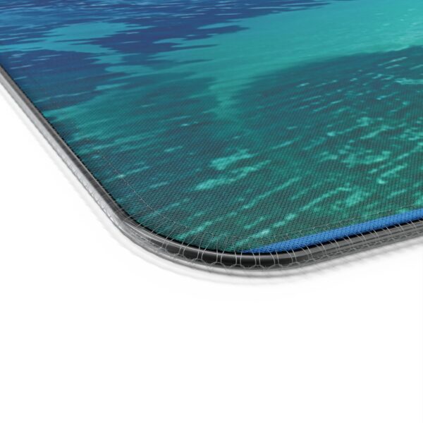 LED + wireless Charging Mouse Pad, Desk Mat, "Little Island" Design, Tech Gift, Home Office Essentials Inspirational - Image 15