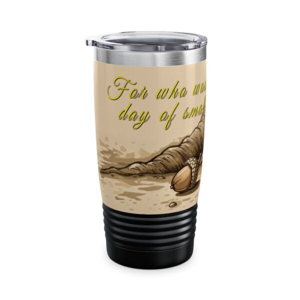 Our inspirational  'Day of Small Beginnings' from Zech 4:10 Tumbler | 20oz Inspirational Travel Mug, Motivational Drinkware, Perfect for Gifting - Image 12