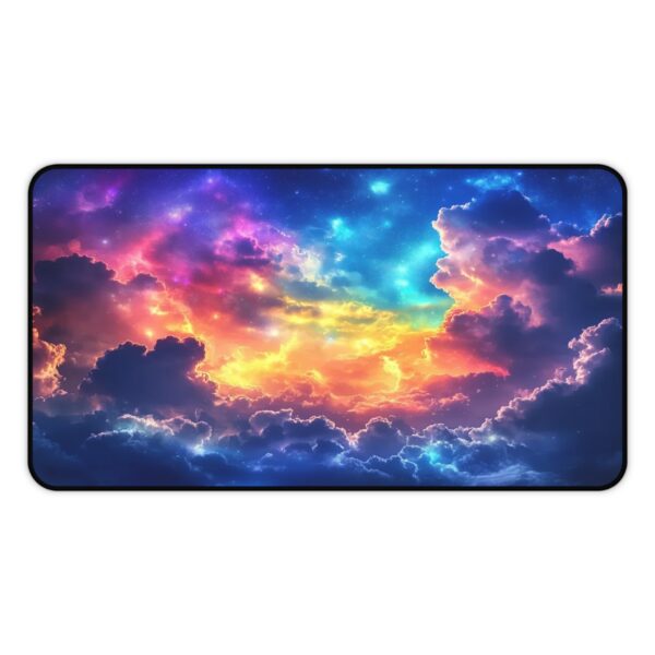 Inspirational Desk Mat 'Cosmic Clouds' Heavenly Christian Mouse Pad, Office Decor Desk Accessory, Gaming Pad, Computer Mat, Non-Slip - Image 5